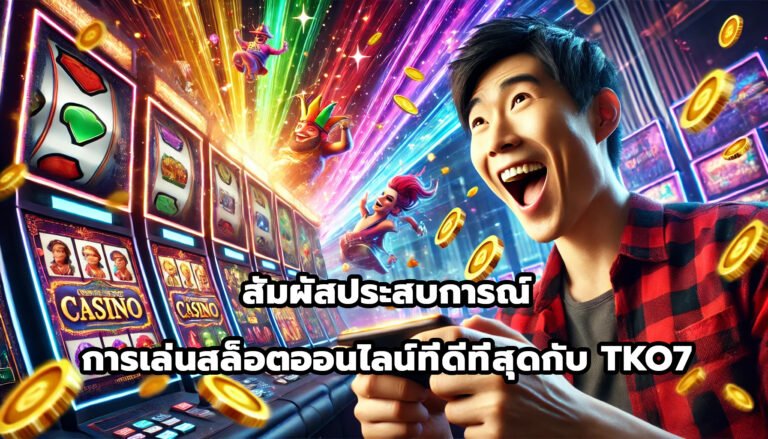 สัมผัสประสบการณ์การเล่นสล็อตออนไลน์ที่ดีที่สุดกับ TKO7-7