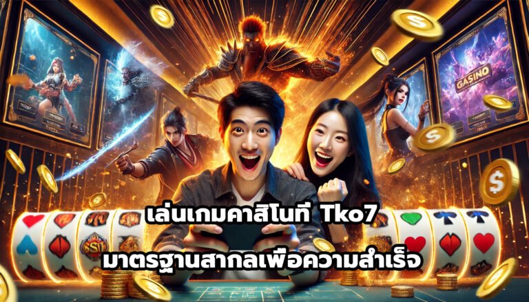 เล่นเกมคาสิโนที่ tko7 มาตรฐานสากลเพื่อความสำเร็จ-8